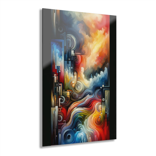 Tuning Essence Abstract Acrylic Prints (French Cleat Hanging) - ATUH.ART