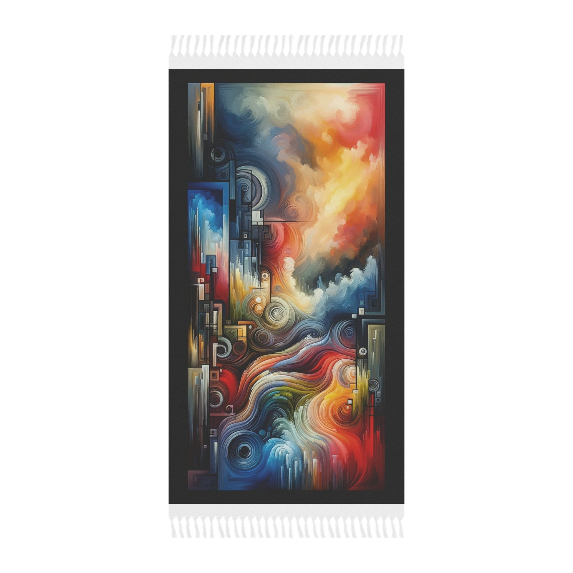 Tuning Essence Abstract Boho Beach Cloth - ATUH.ART