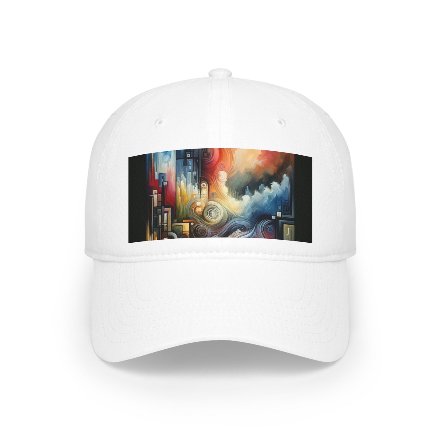 Tuning Essence Abstract Low Profile Baseball Cap - ATUH.ART