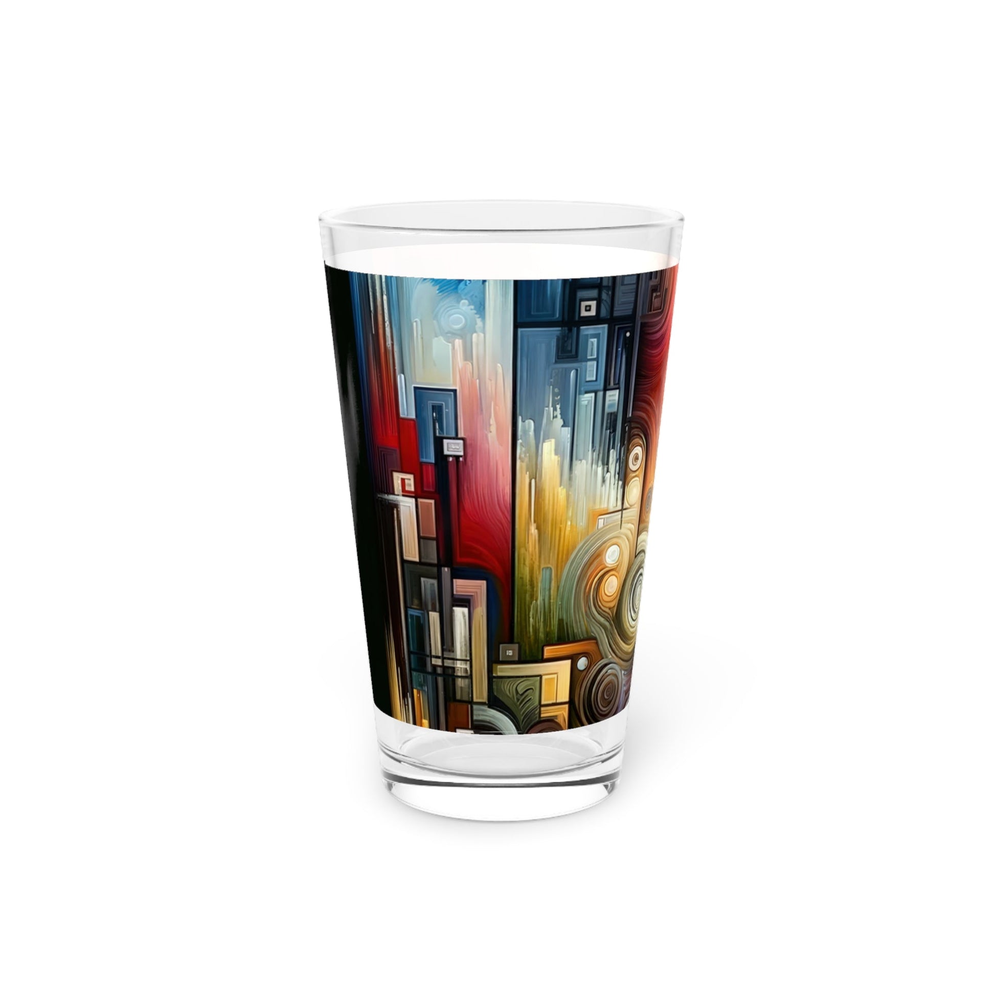 Tuning Essence Abstract Pint Glass, 16oz - ATUH.ART