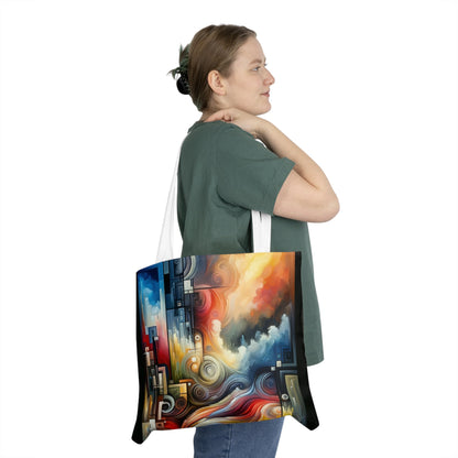 Tuning Essence Abstract Shoulder Tote Bag (AOP) - ATUH.ART