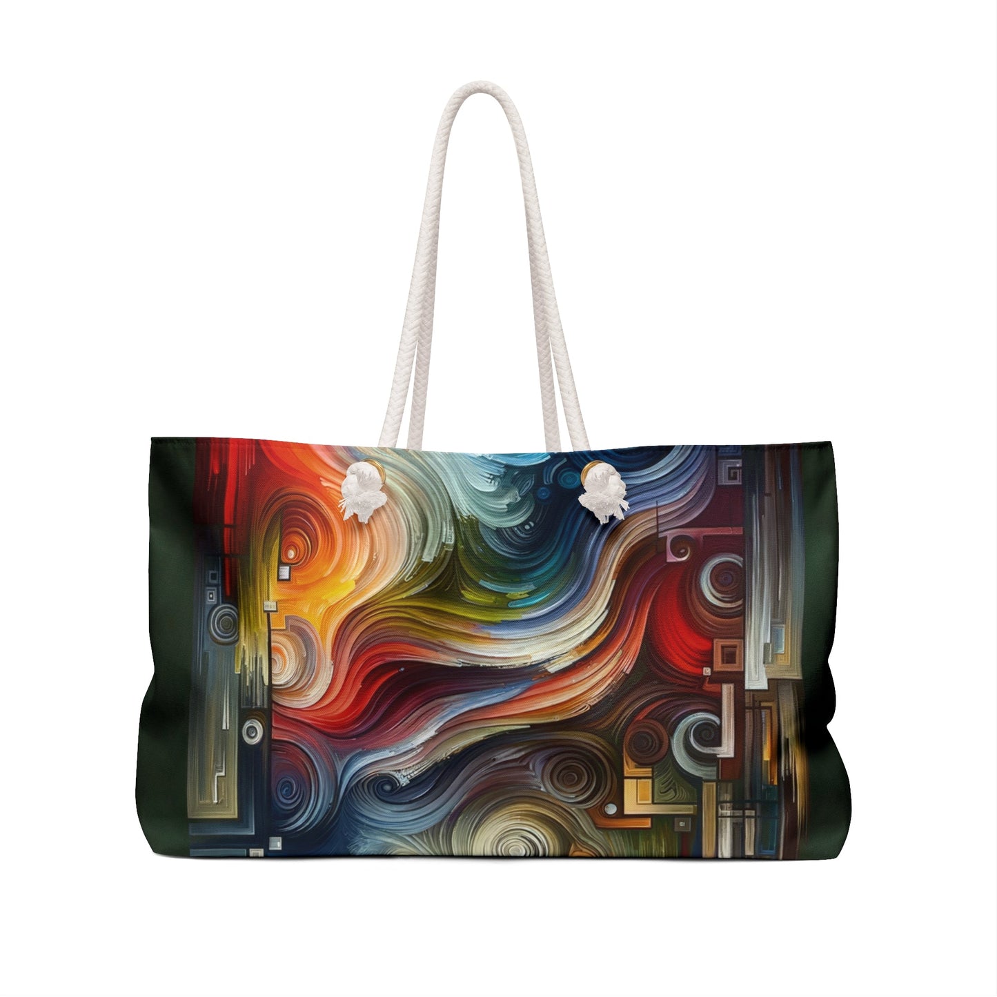 Tuning Essence Abstract Weekender Bag - ATUH.ART