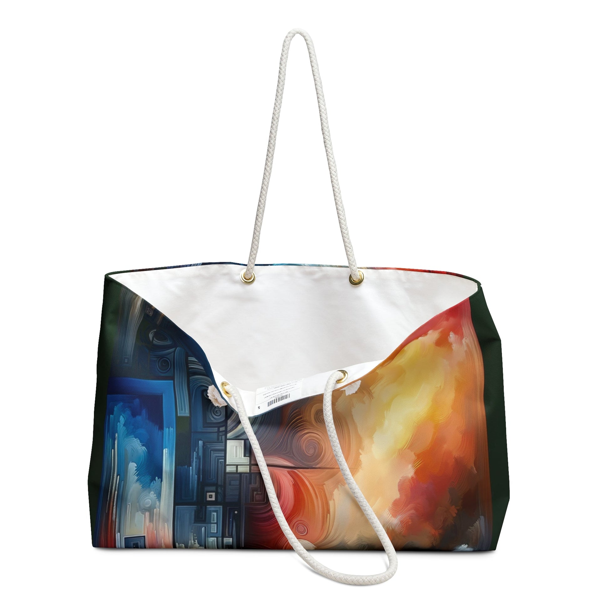 Tuning Essence Abstract Weekender Bag - ATUH.ART