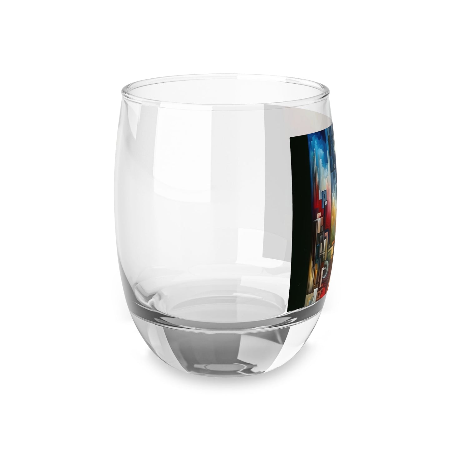 Tuning Essence Abstract Whiskey Glass - ATUH.ART