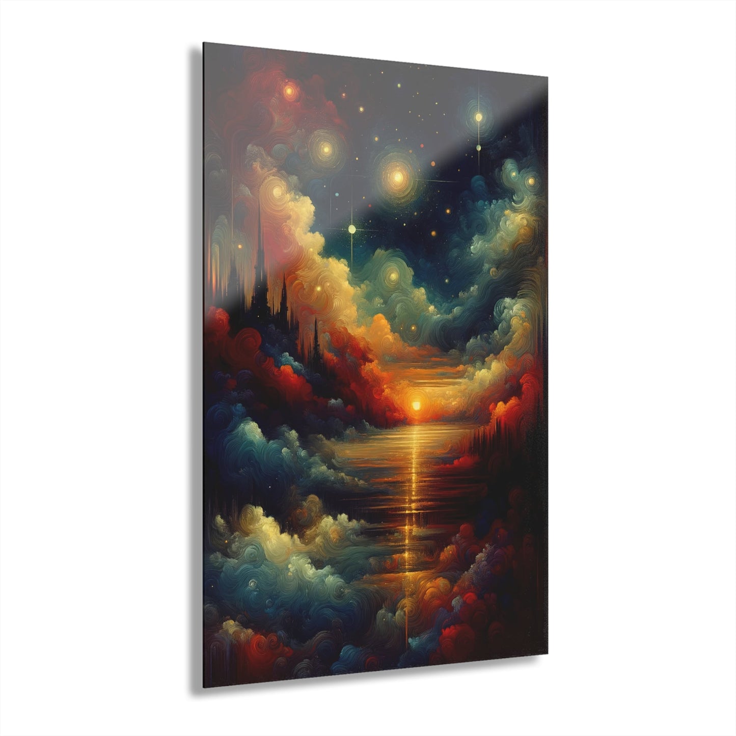 Twilight Velvet Transition Acrylic Prints (French Cleat Hanging) - ATUH.ART