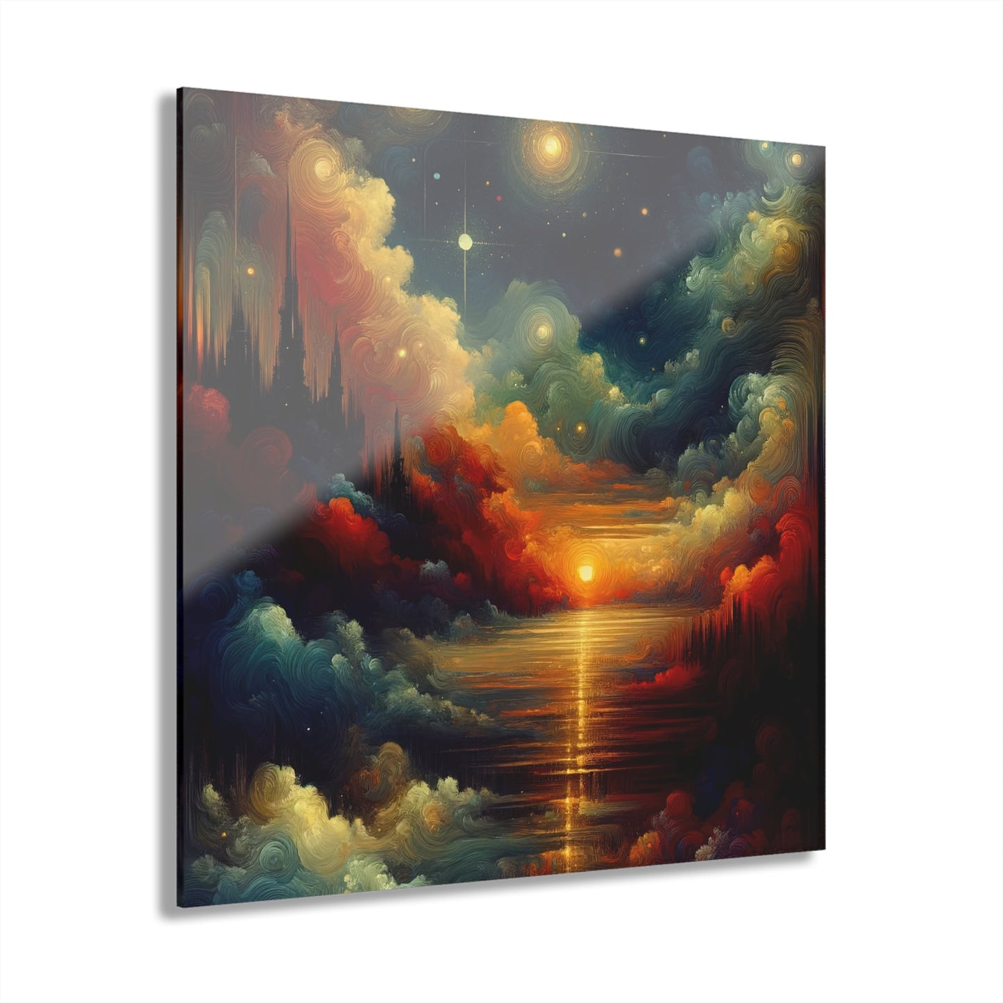 Twilight Velvet Transition Acrylic Prints (French Cleat Hanging) - ATUH.ART