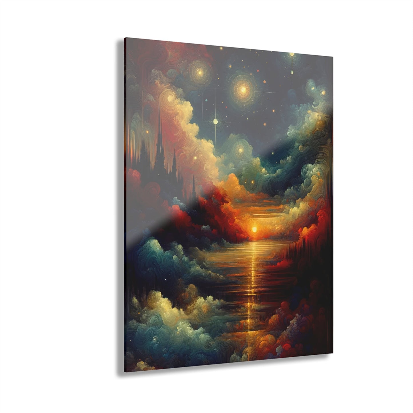 Twilight Velvet Transition Acrylic Prints (French Cleat Hanging) - ATUH.ART