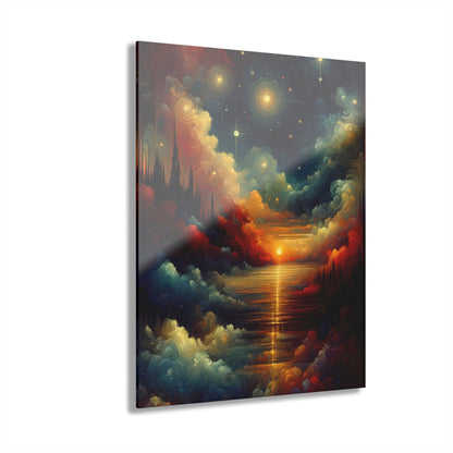 Twilight Velvet Transition Acrylic Prints (French Cleat Hanging) - ATUH.ART