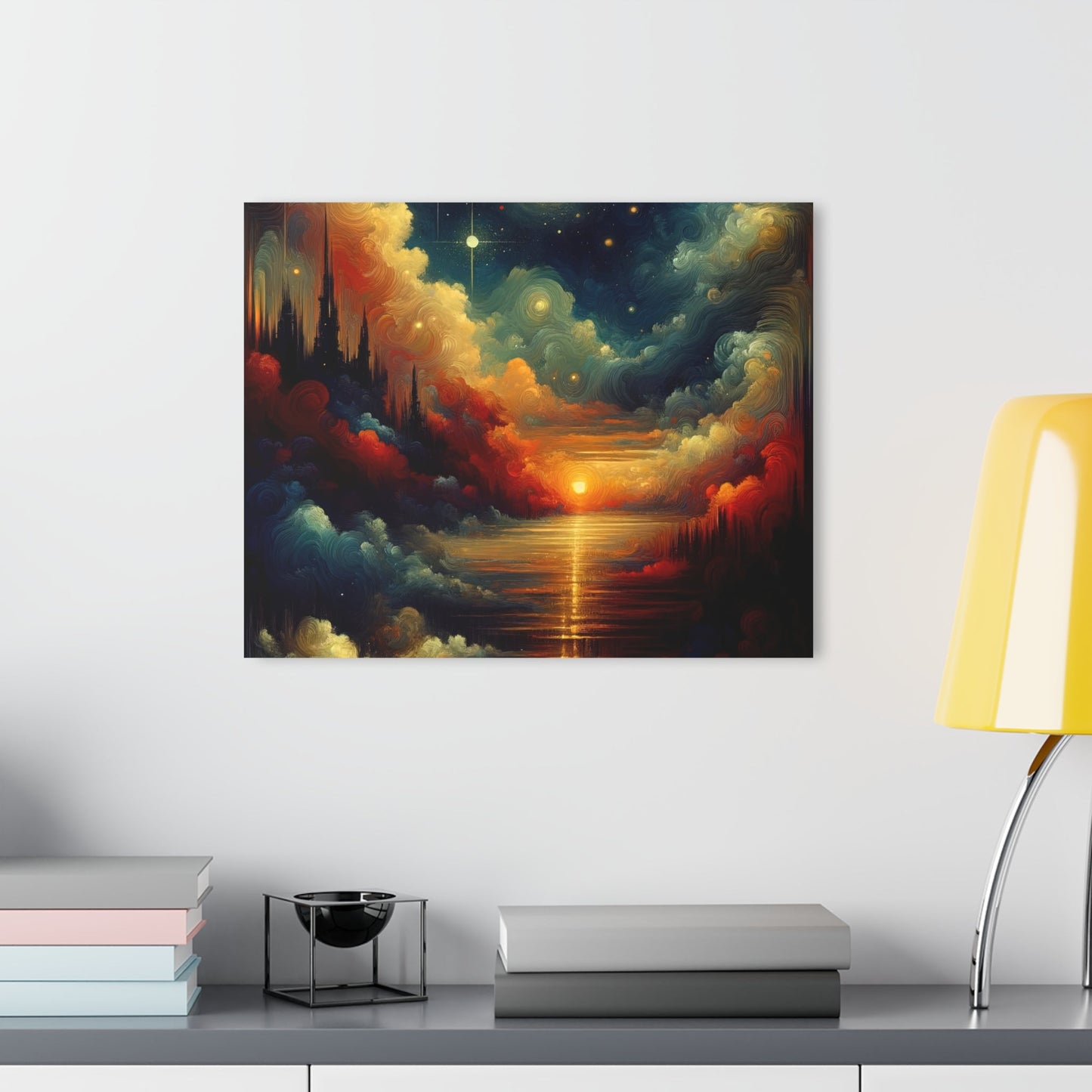 Twilight Velvet Transition Acrylic Prints (French Cleat Hanging) - ATUH.ART