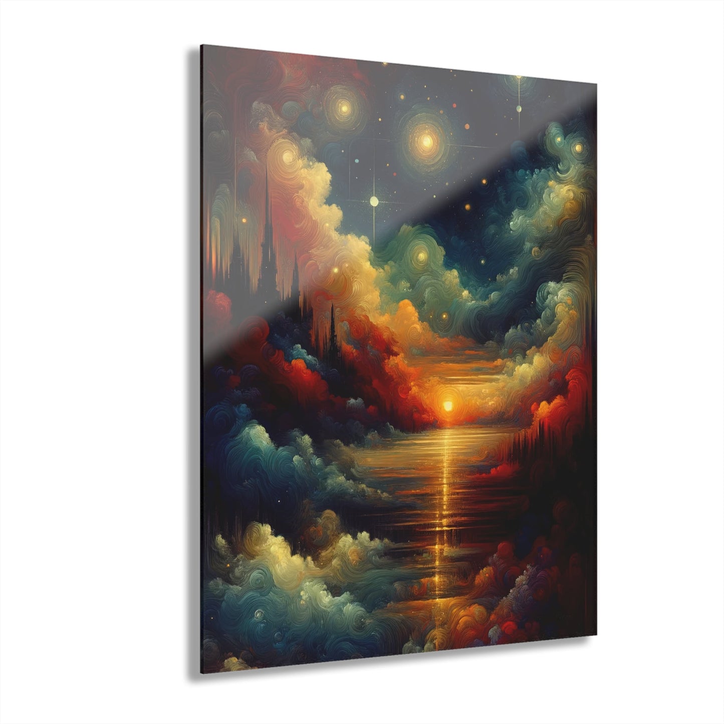 Twilight Velvet Transition Acrylic Prints (French Cleat Hanging) - ATUH.ART
