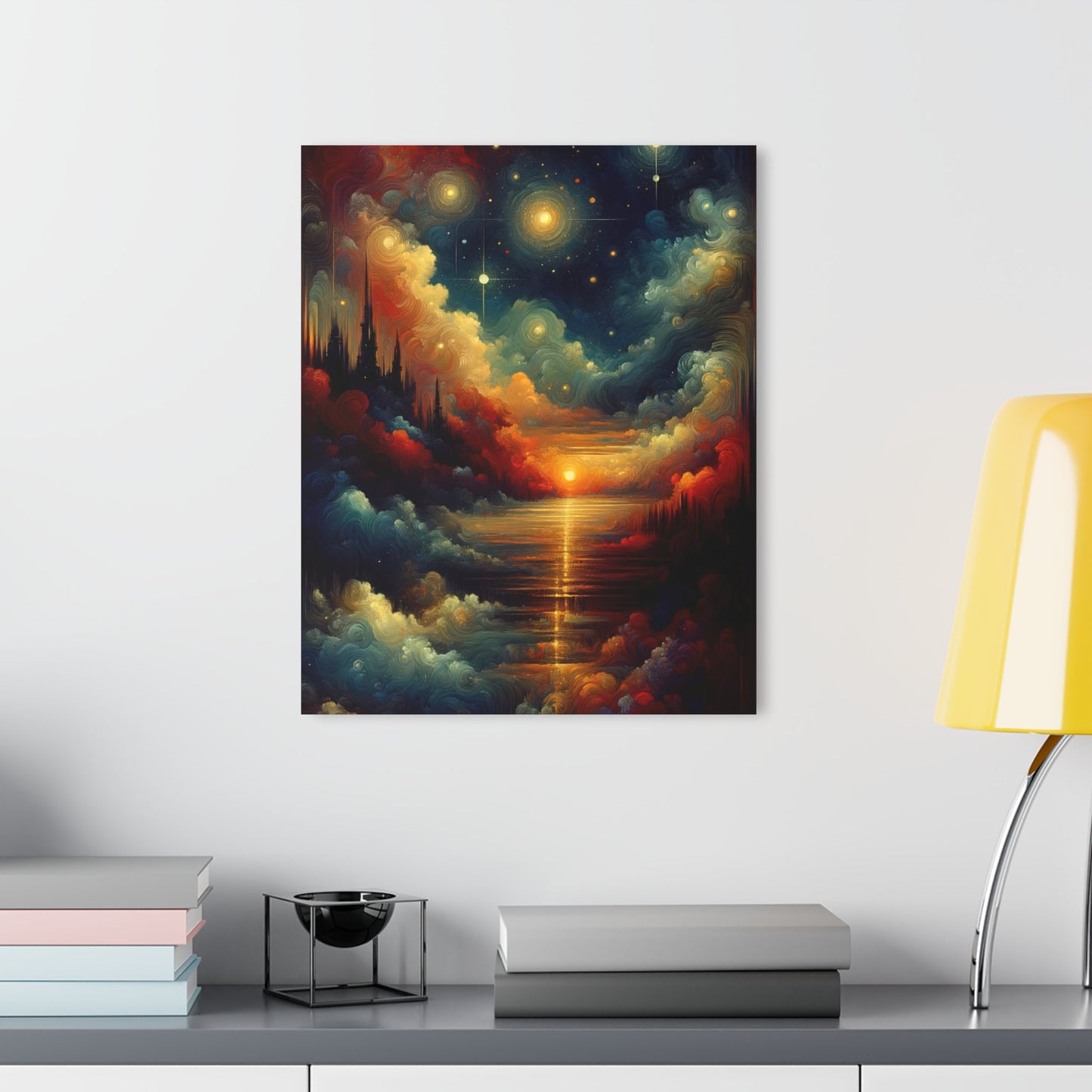 Twilight Velvet Transition Acrylic Prints (French Cleat Hanging) - ATUH.ART