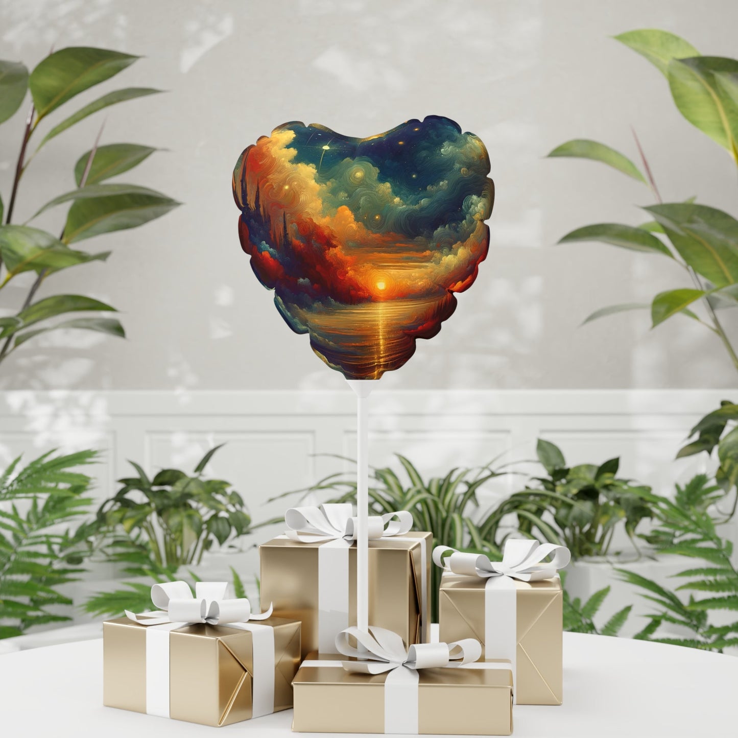 Twilight Velvet Transition Balloon (Round and Heart-shaped), 11" - ATUH.ART
