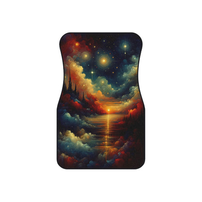 Twilight Velvet Transition Car Mats (2x Front) - ATUH.ART
