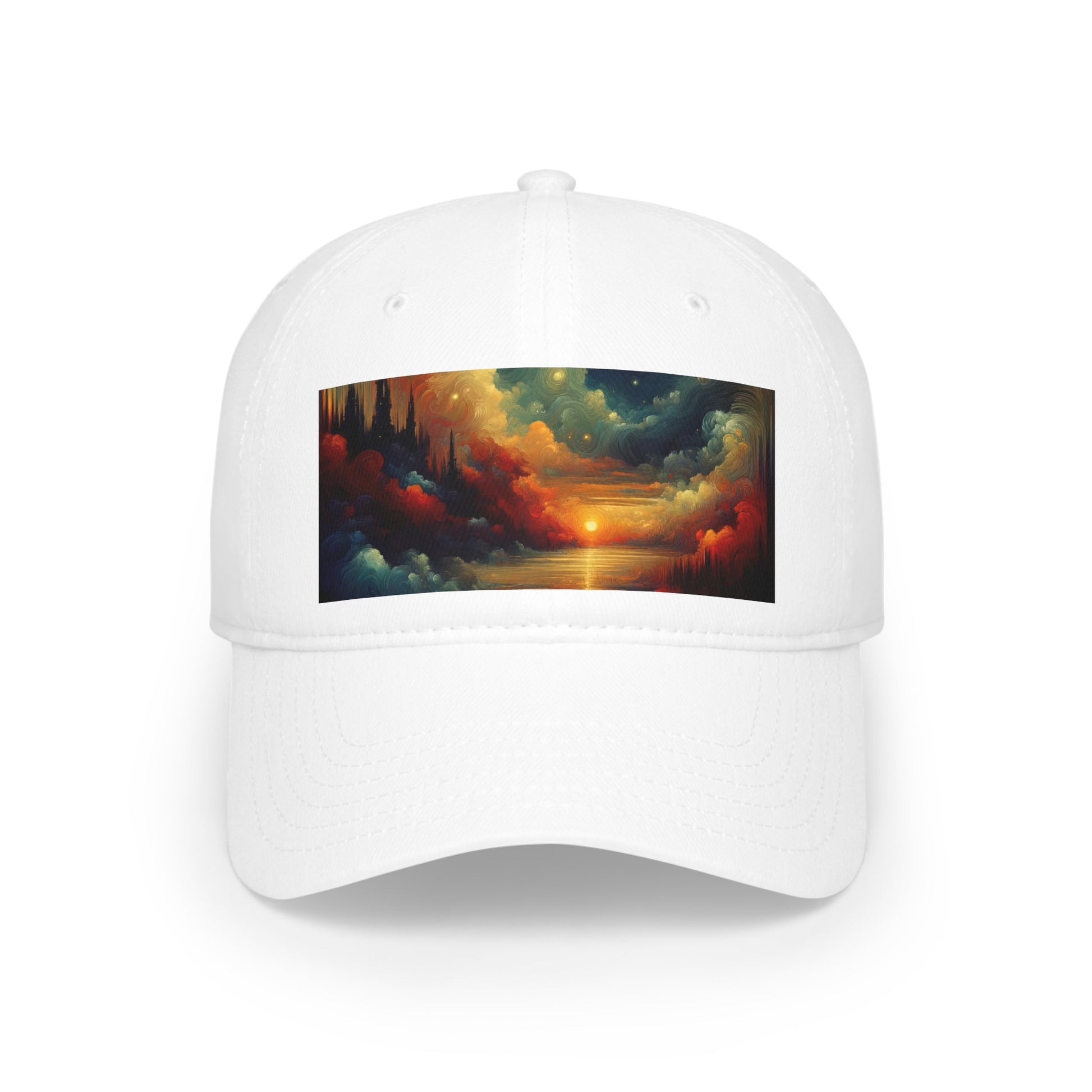 Twilight Velvet Transition Low Profile Baseball Cap - ATUH.ART