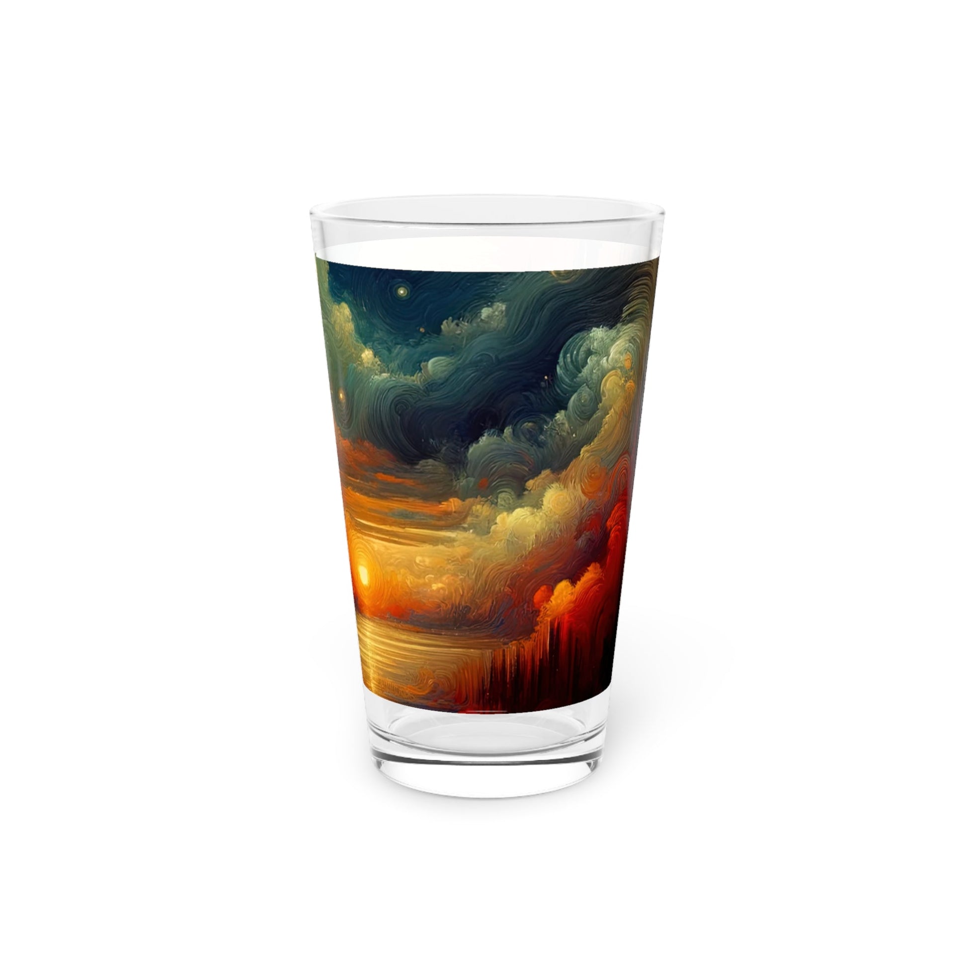 Twilight Velvet Transition Pint Glass, 16oz - ATUH.ART