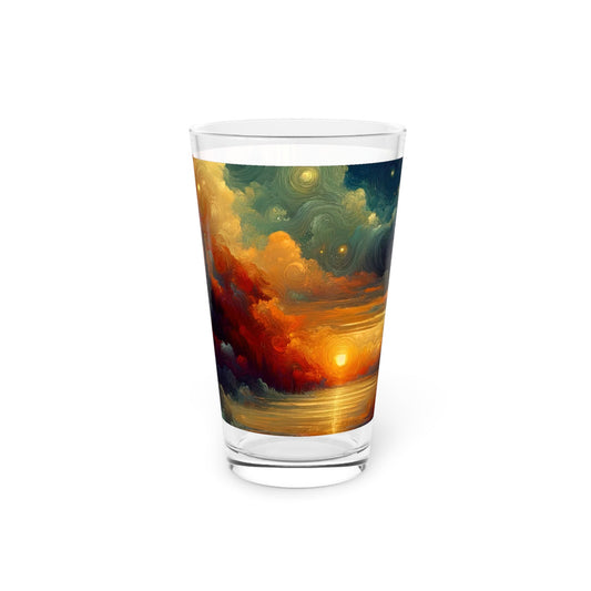 Twilight Velvet Transition Pint Glass, 16oz - ATUH.ART