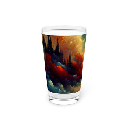 Twilight Velvet Transition Pint Glass, 16oz - ATUH.ART