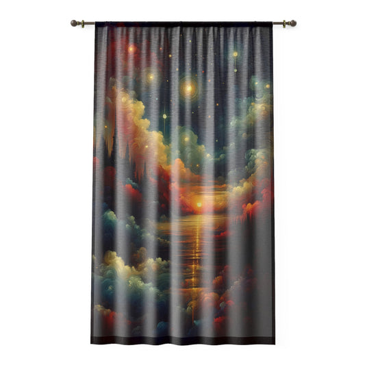 Twilight Velvet Transition Window Curtain - ATUH.ART