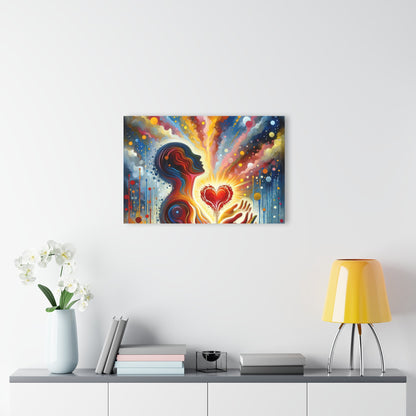 Unified Awakening Heart Acrylic Prints (French Cleat Hanging) - ATUH.ART