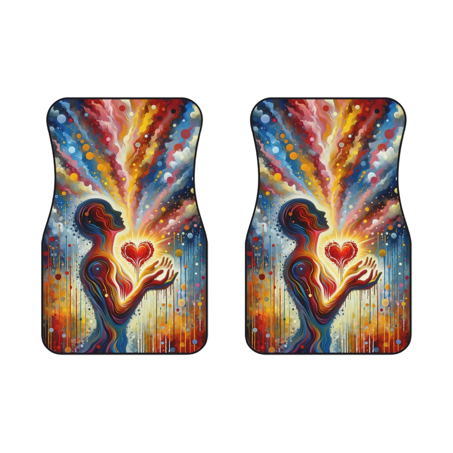 Unified Awakening Heart Car Mats (2x Front) - ATUH.ART