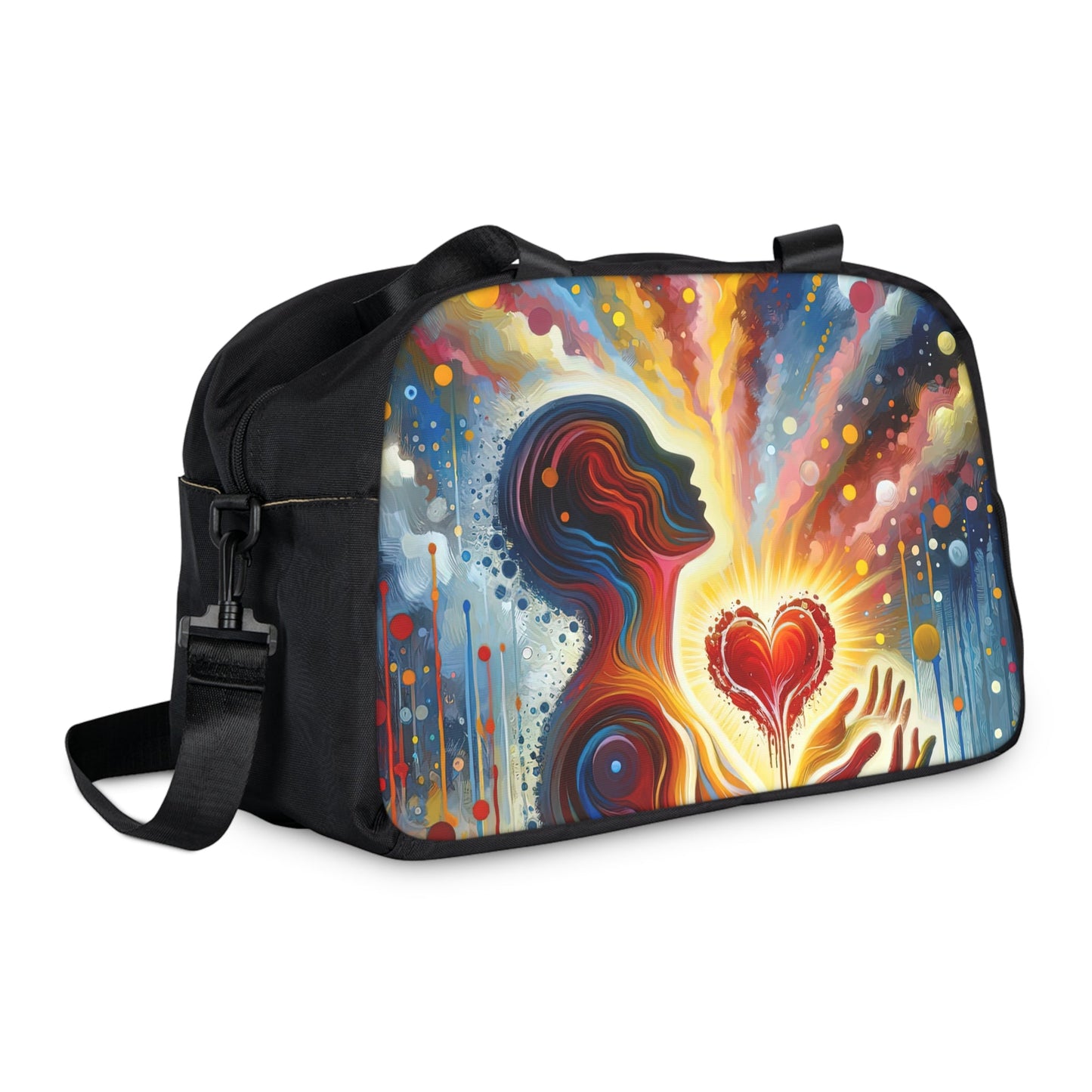 Unified Awakening Heart Fitness Handbag - ATUH.ART