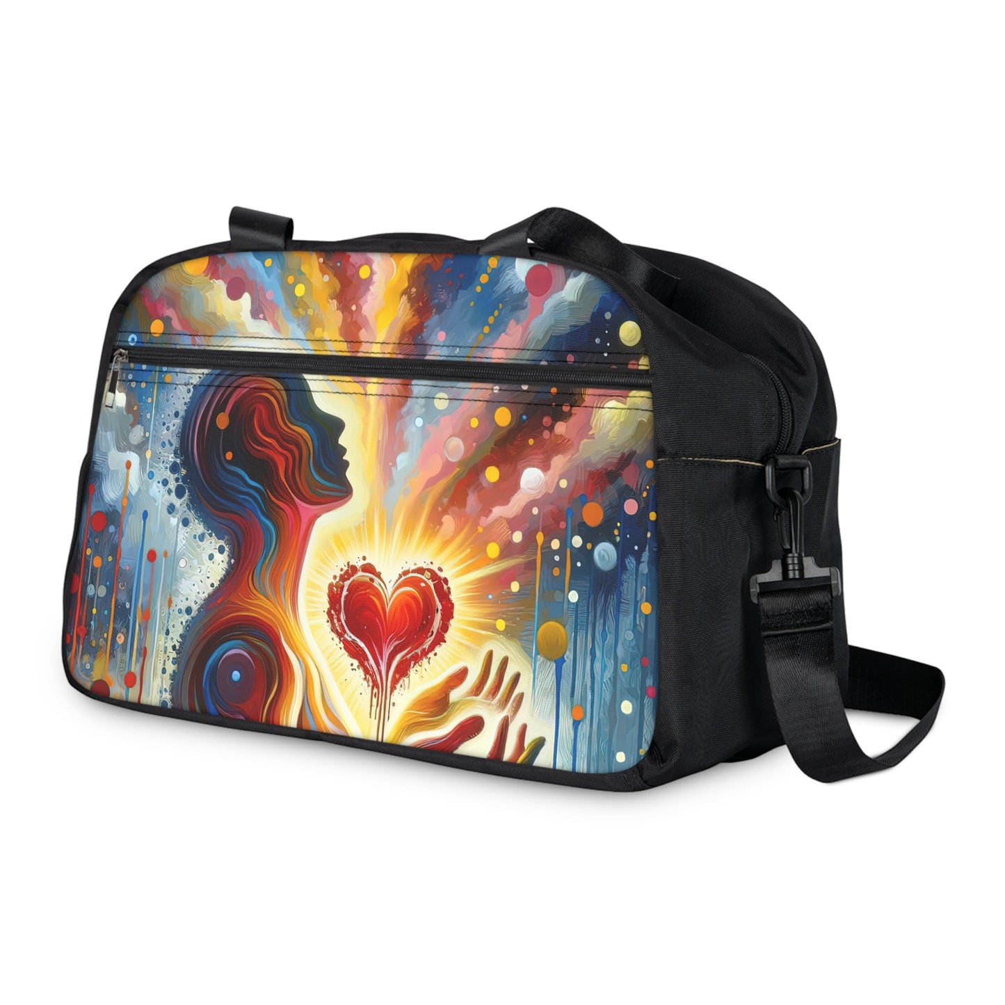 Unified Awakening Heart Fitness Handbag - ATUH.ART