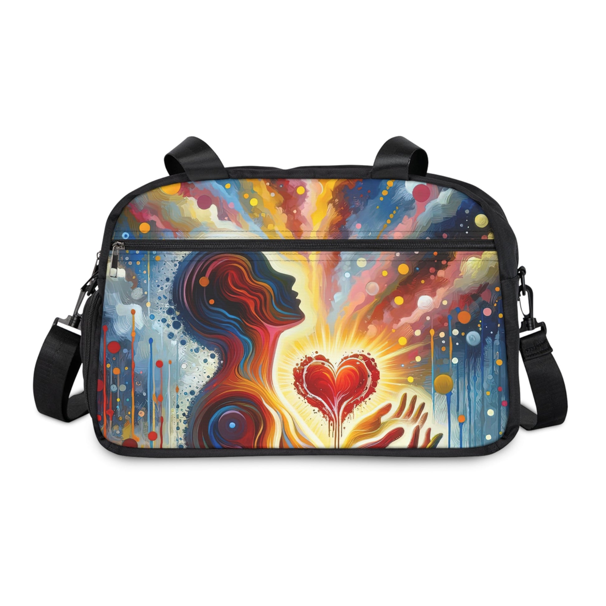 Unified Awakening Heart Fitness Handbag - ATUH.ART