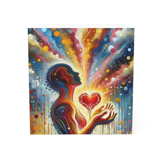 Unified Awakening Heart Note Cube - ATUH.ART