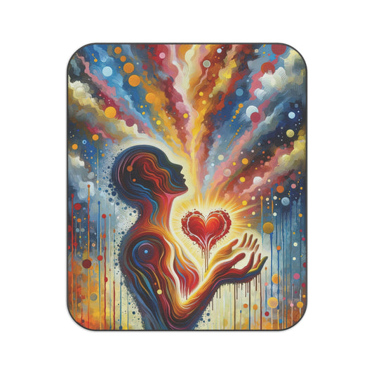 Unified Awakening Heart Picnic Blanket - ATUH.ART