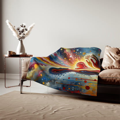 Unified Awakening Heart Sweatshirt Blanket - ATUH.ART