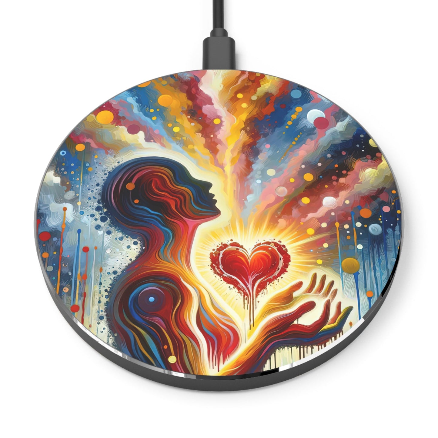 Unified Awakening Heart Wireless Charger - ATUH.ART