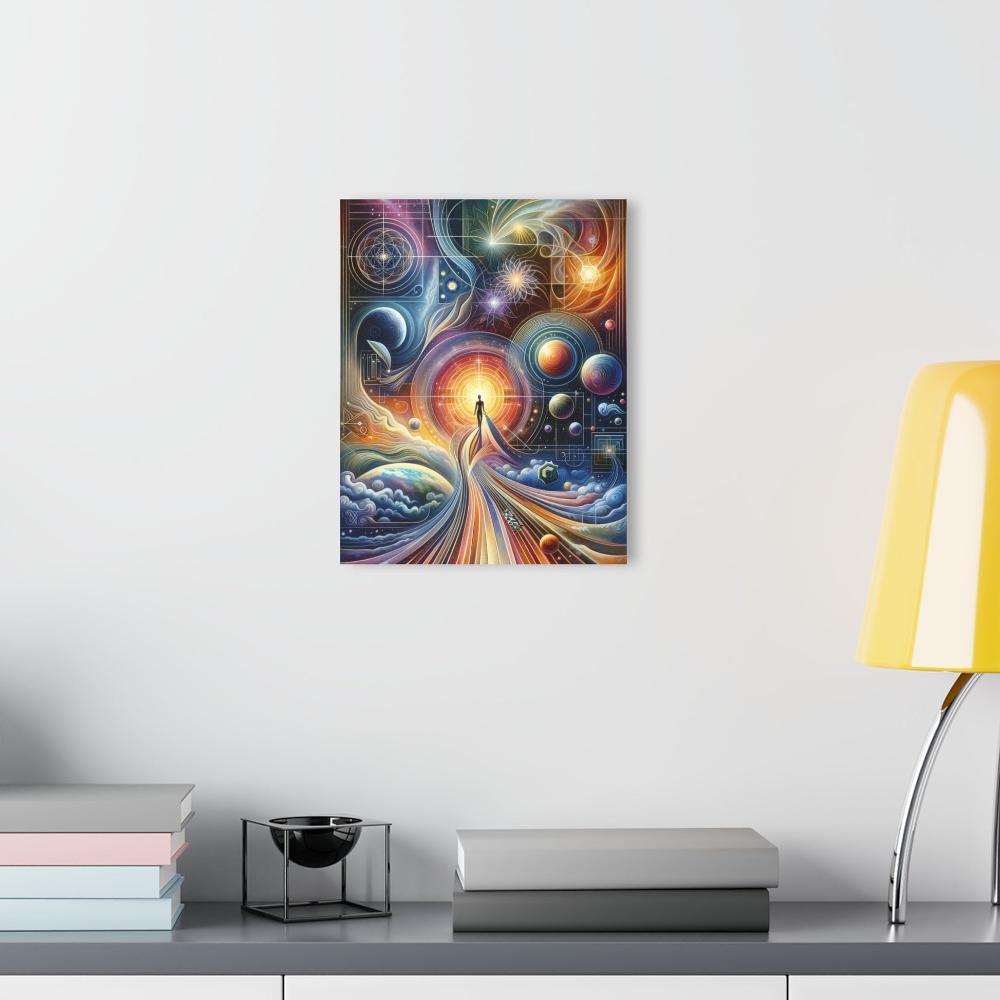 Unified Cosmic Alignment Acrylic Prints (French Cleat Hanging) - ATUH.ART