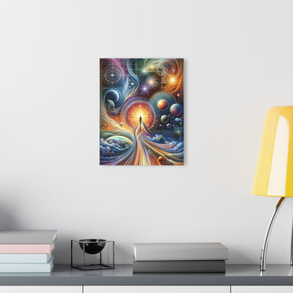 Unified Cosmic Alignment Acrylic Prints (French Cleat Hanging) - ATUH.ART