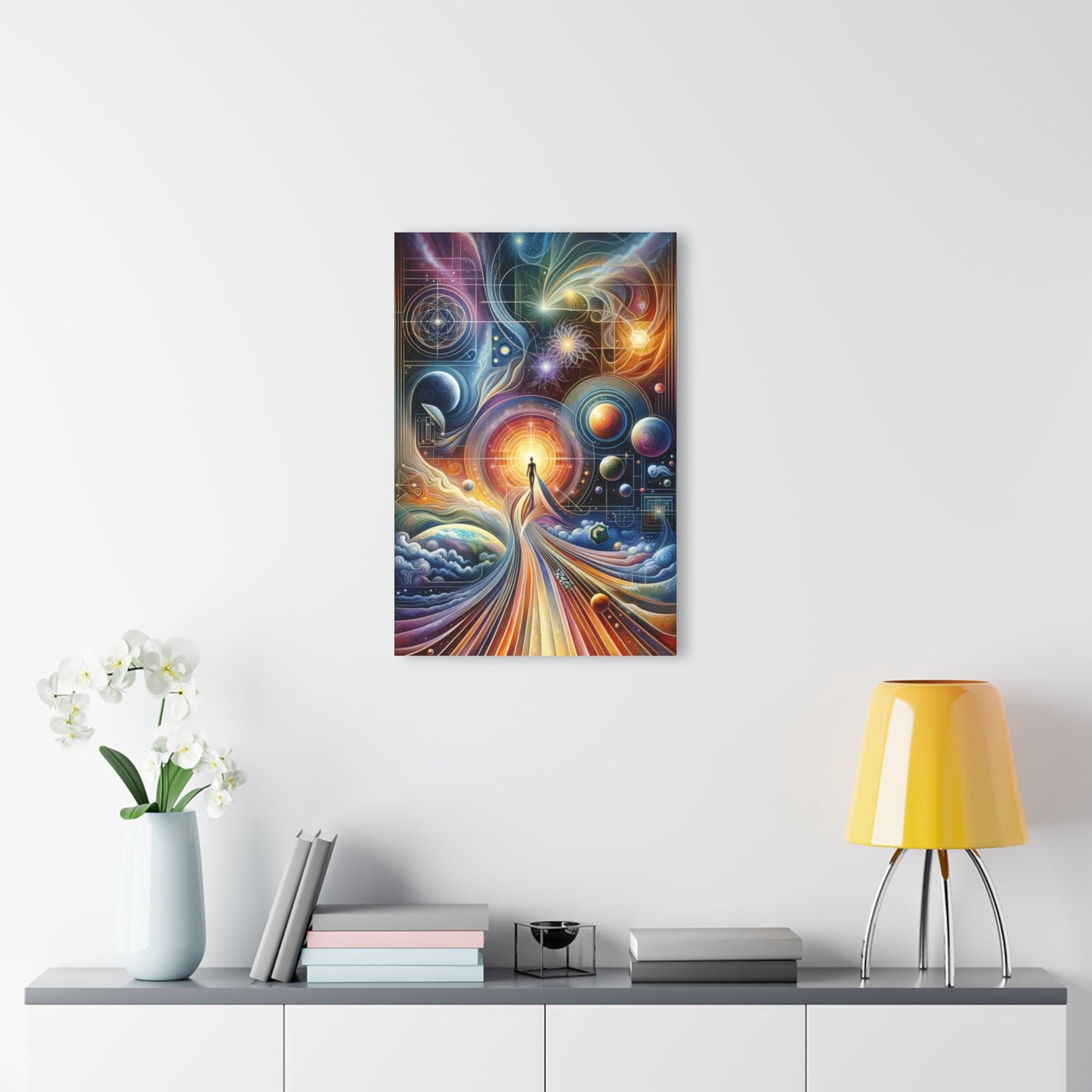 Unified Cosmic Alignment Acrylic Prints (French Cleat Hanging) - ATUH.ART