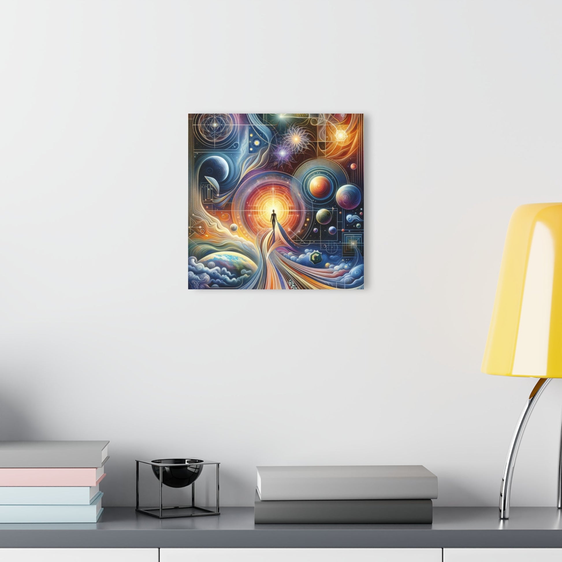 Unified Cosmic Alignment Acrylic Prints (French Cleat Hanging) - ATUH.ART