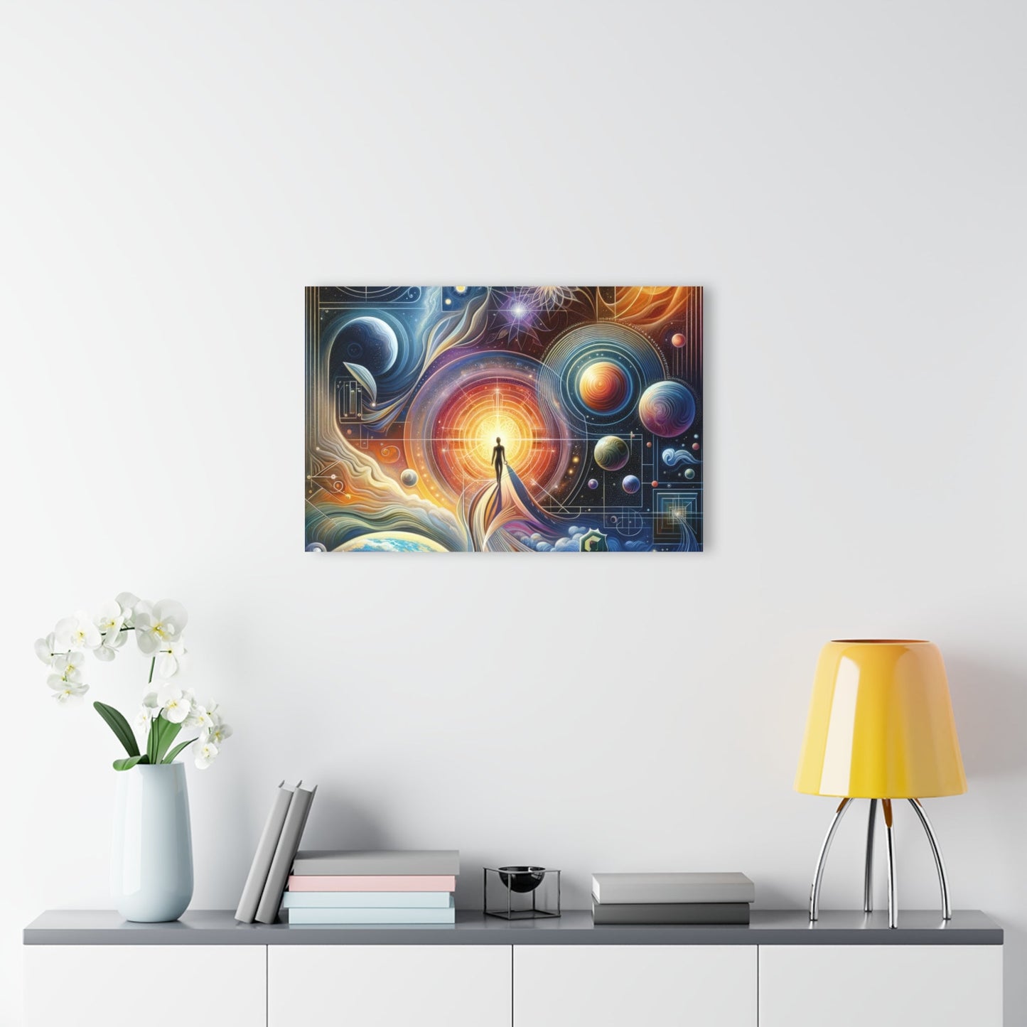 Unified Cosmic Alignment Acrylic Prints (French Cleat Hanging) - ATUH.ART