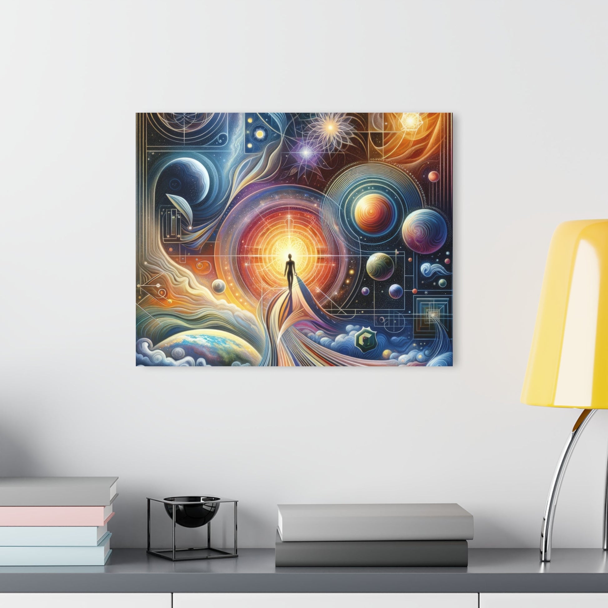 Unified Cosmic Alignment Acrylic Prints (French Cleat Hanging) - ATUH.ART