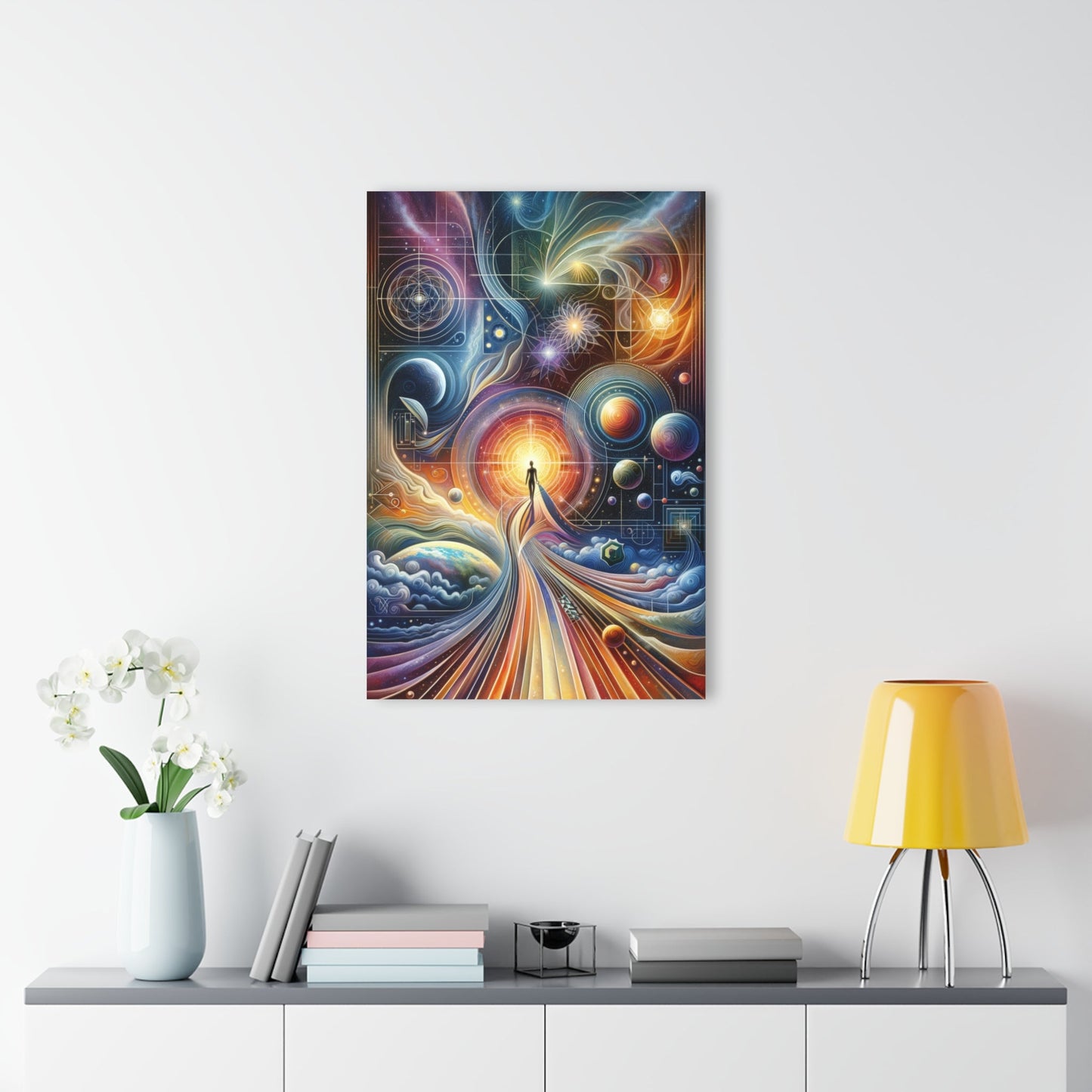 Unified Cosmic Alignment Acrylic Prints (French Cleat Hanging) - ATUH.ART