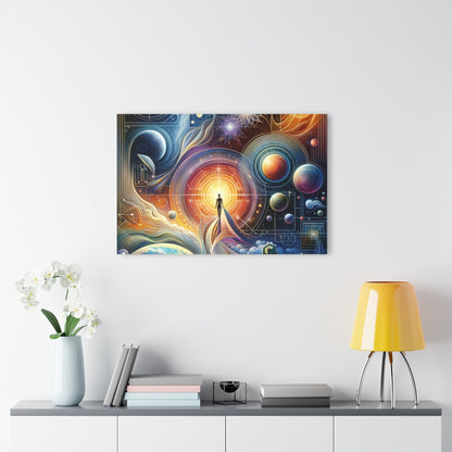 Unified Cosmic Alignment Acrylic Prints (French Cleat Hanging) - ATUH.ART