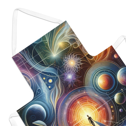 Unified Cosmic Alignment Adult Apron (AOP) - ATUH.ART