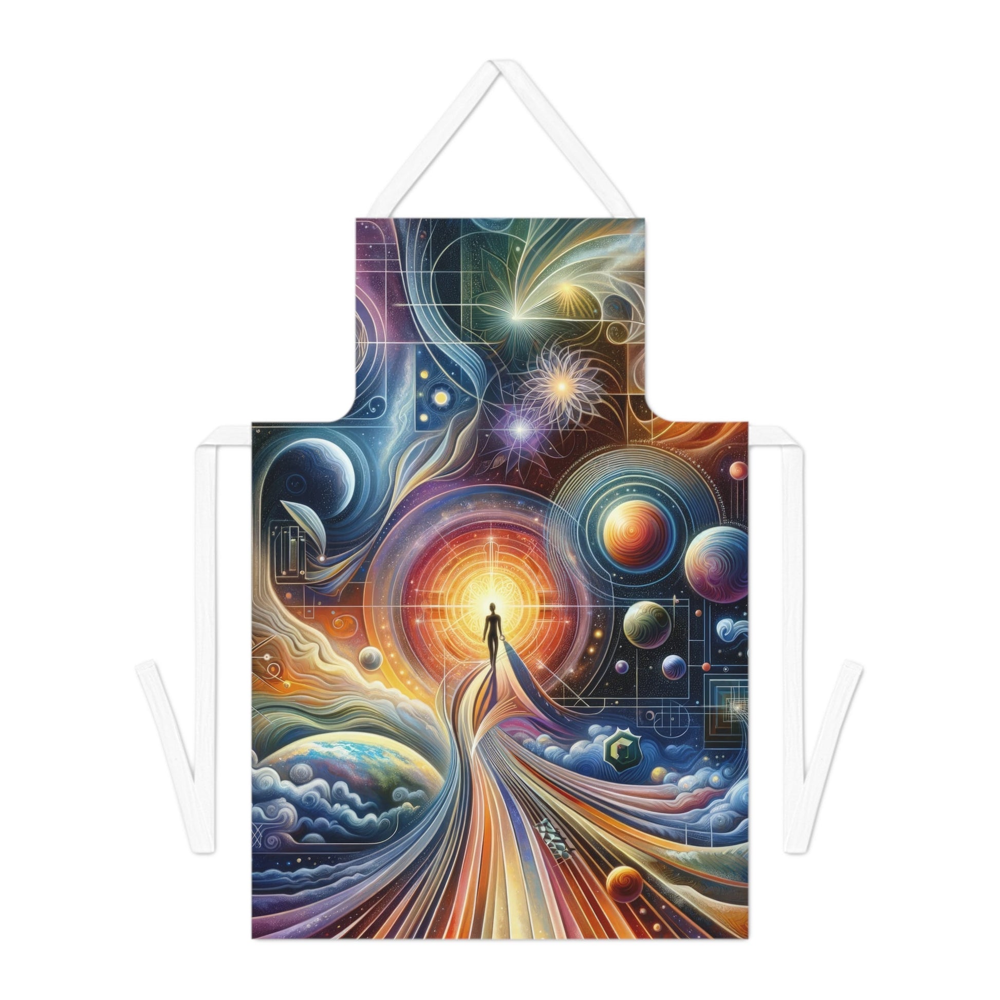 Unified Cosmic Alignment Adult Apron (AOP) - ATUH.ART