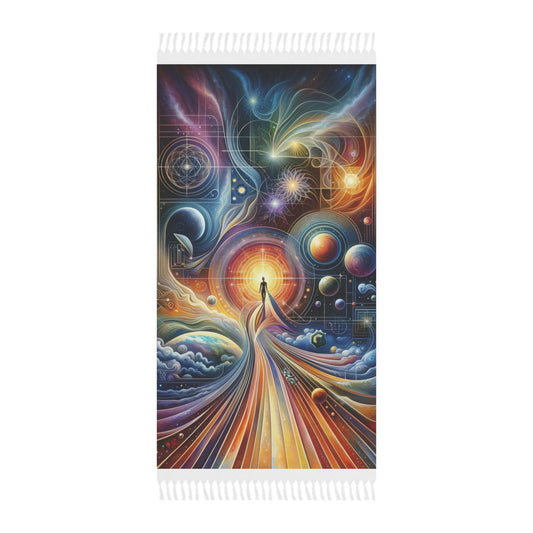 Unified Cosmic Alignment Boho Beach Cloth - ATUH.ART