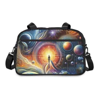 Unified Cosmic Alignment Fitness Handbag - ATUH.ART