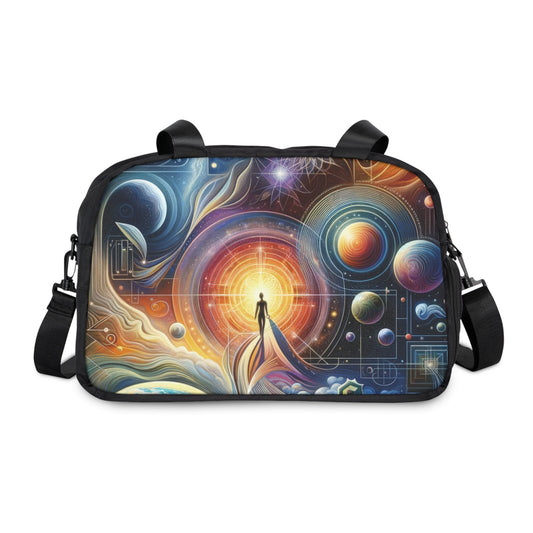 Unified Cosmic Alignment Fitness Handbag - ATUH.ART