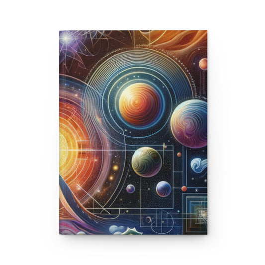 Unified Cosmic Alignment Hardcover Journal Matte - ATUH.ART