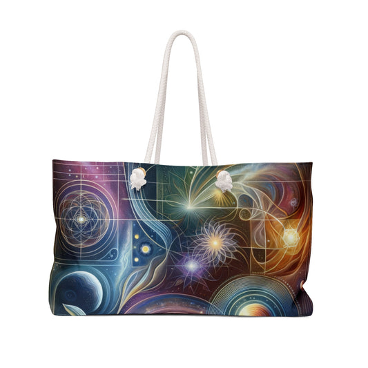 Unified Cosmic Alignment Weekender Bag - ATUH.ART