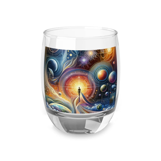 Unified Cosmic Alignment Whiskey Glass - ATUH.ART