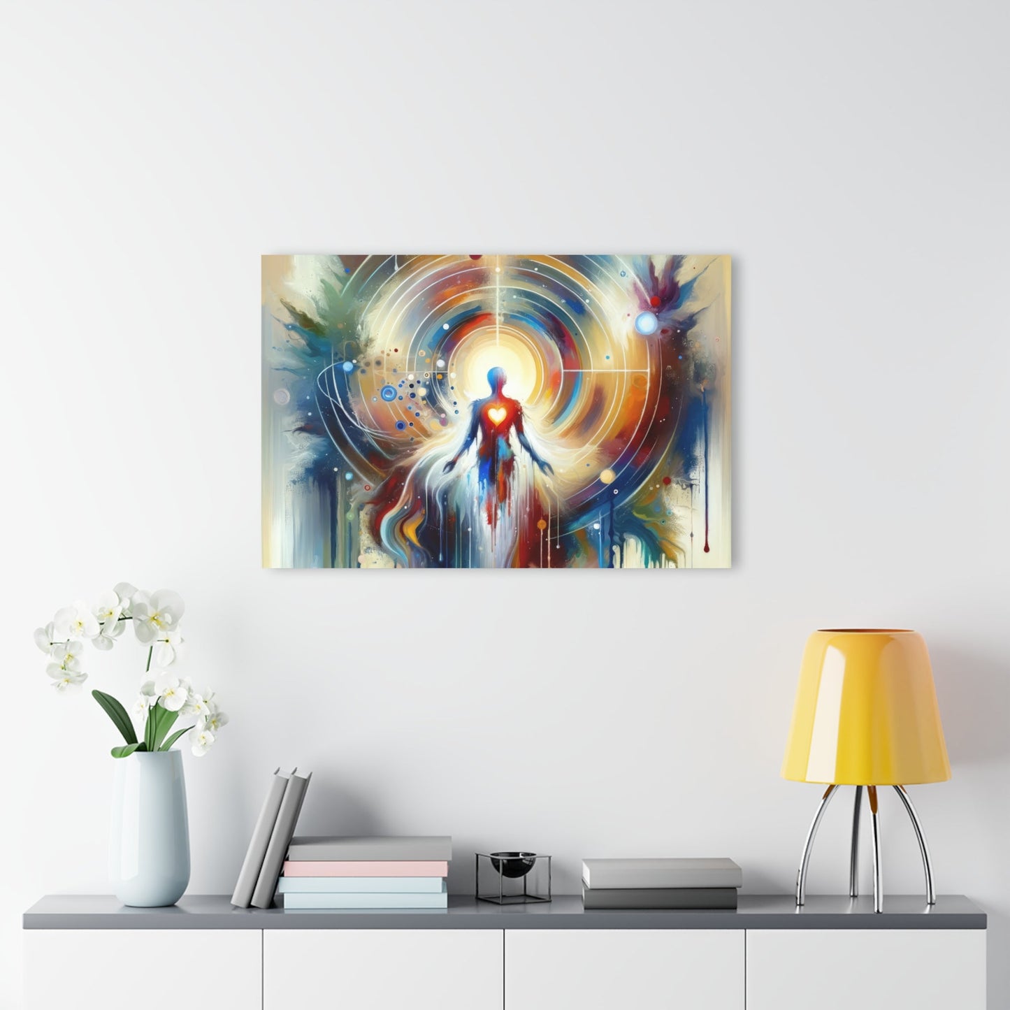 Unified Heart Awakening Acrylic Prints (French Cleat Hanging) - ATUH.ART