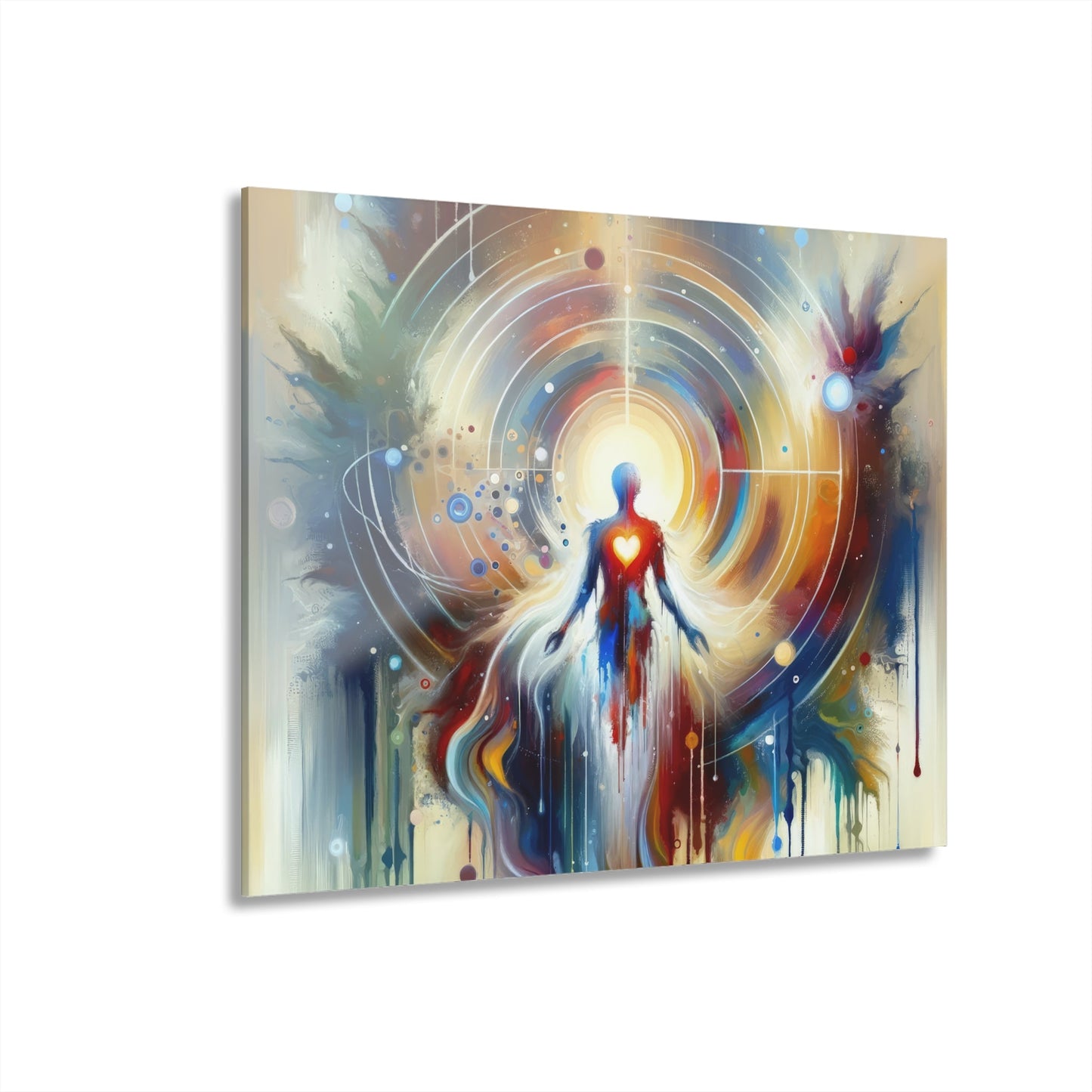 Unified Heart Awakening Acrylic Prints (French Cleat Hanging) - ATUH.ART