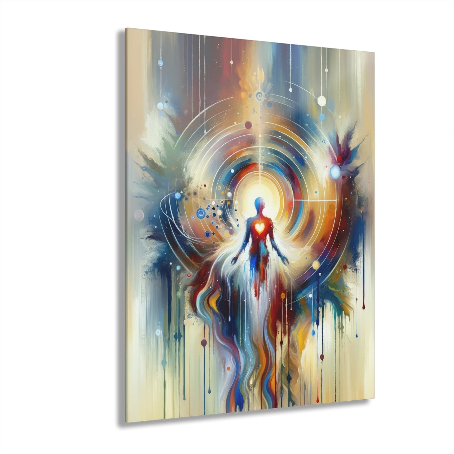 Unified Heart Awakening Acrylic Prints (French Cleat Hanging) - ATUH.ART